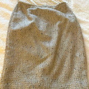 Calvin Klein Tweed Pencil Skirt